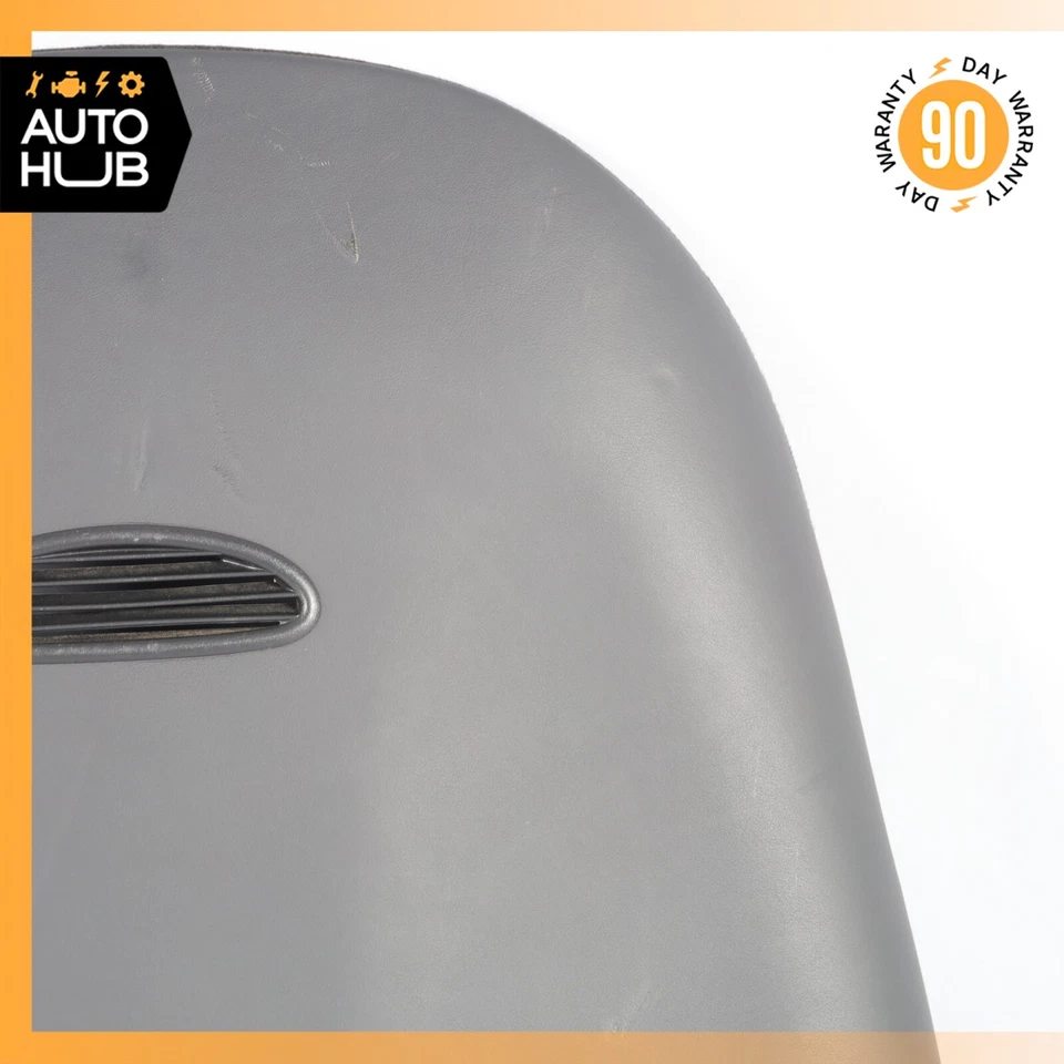 07-12 Mercedes R230 SL550 SL55 AMG Cubierta trasera asiento lateral derecho negra OEM Foto 3 de 4