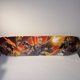 BRAND NEW CONTRA OPERATION GALUGA LIMITED RUN GAME SKATEBOARD DECK FULL SIZE NES