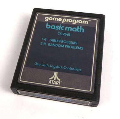 Atari 2600 Spiel -- BASIC MATH -- Atari VCS -