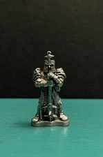 Partha Pewter Knight Templar Paladin Mace Cleric Mini Figurine OOP LOTR GOT AD&D