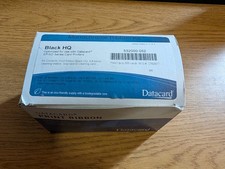 DataCard Monochrome Ribbon Kit Black HQ CD Series Card Printer 533000-052 Sealed