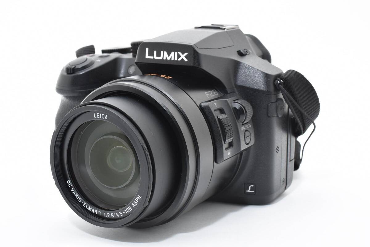 Panasonic LUMIX DMC-FZ300 Black Digital Camera 12.1MP 24x Zo