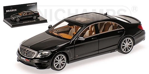 Minichamps 437034200 1/43 Mercedes-Benz 850 S63 S-CLASS 2015 Nero - Immagine 3 di 4