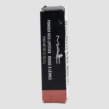 MAC Powder Kiss Lipstick - Teddy (Deep Tone Beige) 0.1 OZ. (Best by: 12-02-2028)