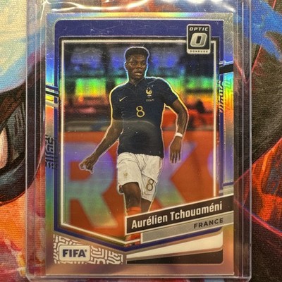 2023-24 Donruss Optic FIFA Aurelien Tchouameni Silver Prizm Holo France
