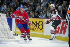Benoit Brunet Montreal Canadiens v the Buffalo Sabres at Molson Ce- Old Photo