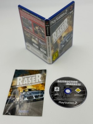 Autobahn Raser PS2   Destruction Madness   komplett mit Anleitung