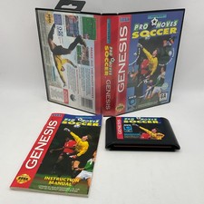 1994 Sega Genesis Pro Moves Soccer, CIB *Very Good Condition*