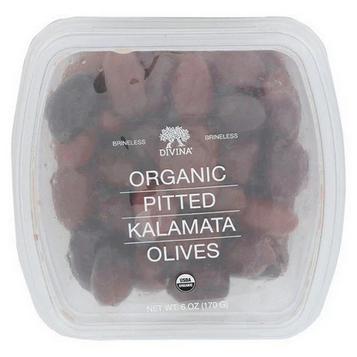 Aceitunas Kalamata Sin Hueso Orgánicas 6 Oz (Caja De 6)