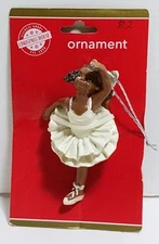 GREENBRIER INTERNATIONAL CHRISTMAS HOUSE DANCING BALLERINA ORNAMENT NEW READ!!!