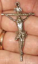 💯  Antico Crocifisso In Argento. Crocefisso, Croce, Croci Cod.1004a