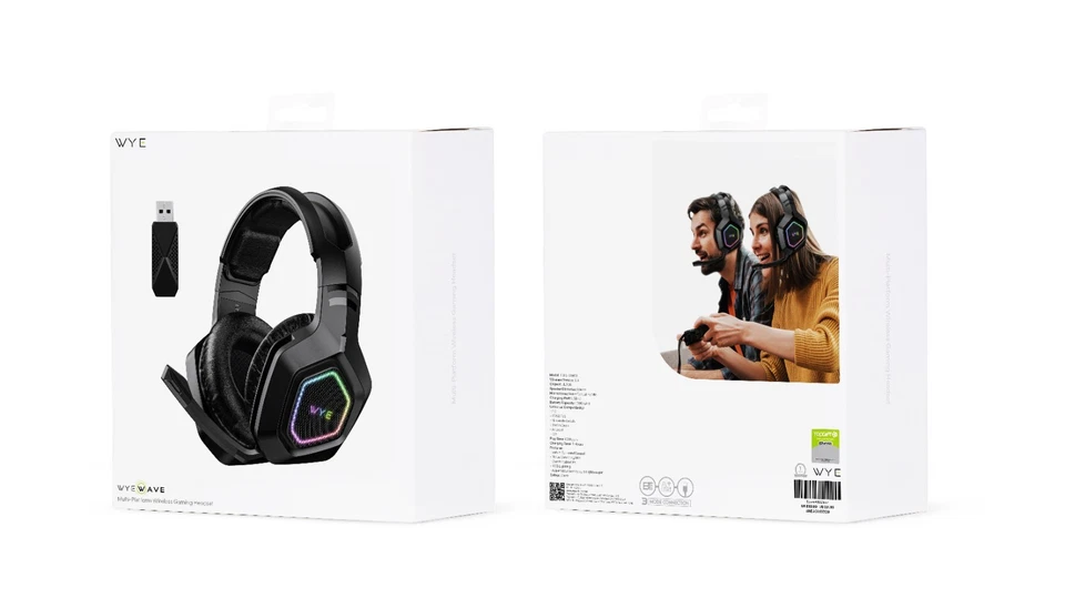 Wireless Gaming Headset Bluetooth 5.1 – Surround Sound, Noise Cancelling Quality - Image 3 of 3