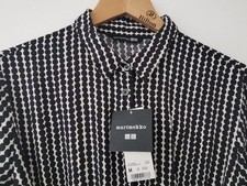 BNWT Uniqlo x Marimekko Polka Dot Monochrome Jumpsuit Size Medium * NEW