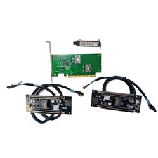 Built-in SFF-8654 SlimSAS To 4Port PCIe X16 X4X4 2 PCIe 4.0 Slot Adapter Cable