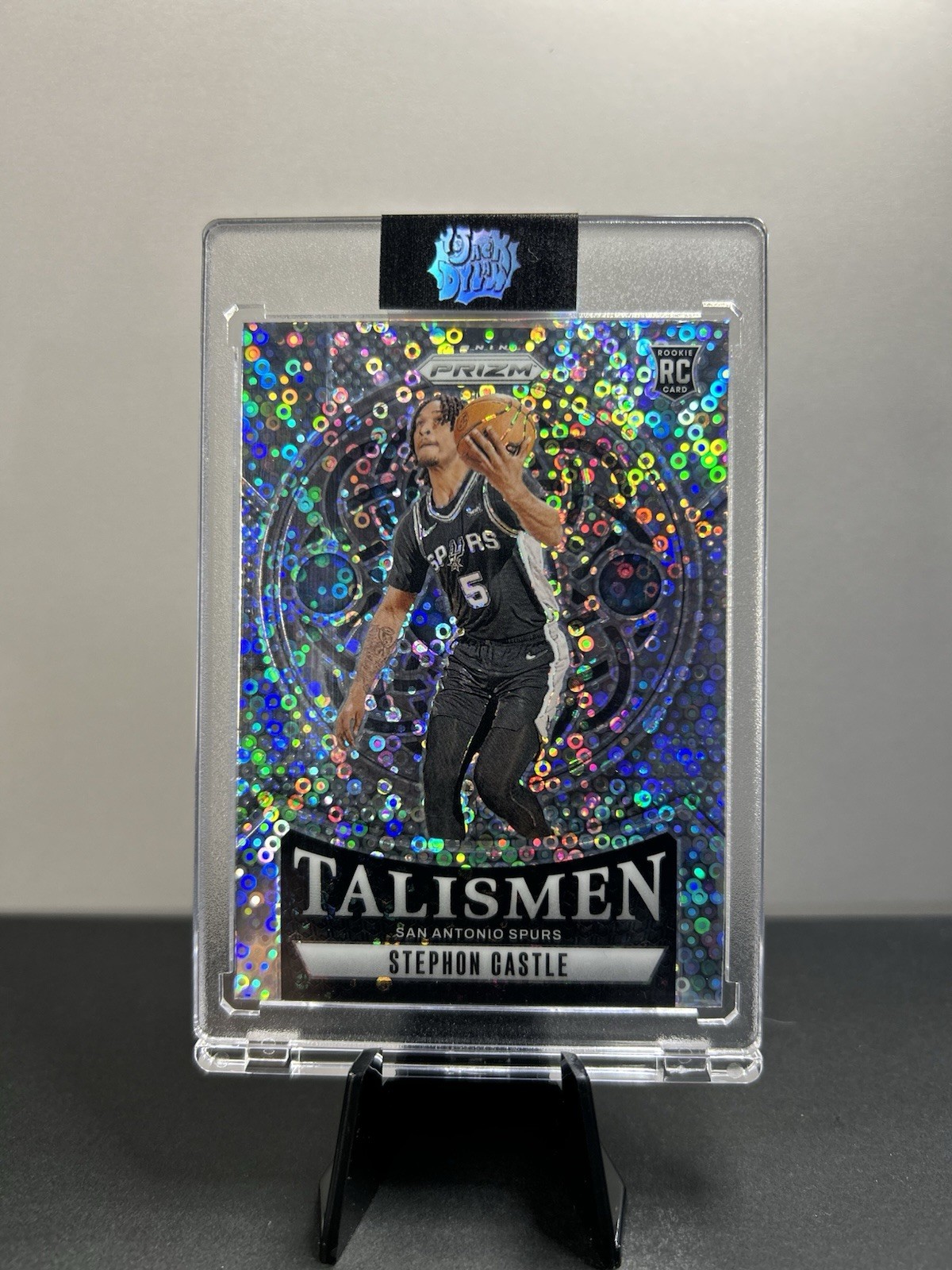 2024-25 Panini Prizm - Talismen Stephon Castle #14 Fast Break Prizm (RC)