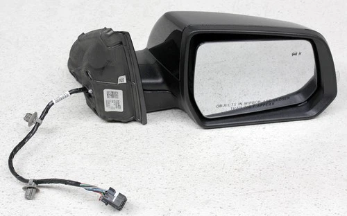 OEM Right Passenger Side Mirror For GMC Acadia Carbon Black, Scratches