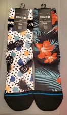 Stance Kids Casual Sock 2 Pairs Sz YL 3 - 5.5 Dwayne Wade's Collection