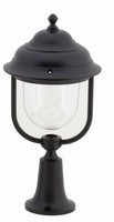 Sockelleuchte Schwarz IP43 43Cm Rustikal E27 Lampe AußEn Garten Terrasse Waljan