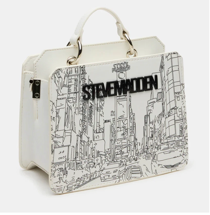 NIB STEVE MADDEN Evelyn Patch Box Gift Set White Multi SPECIAL EDITION HOLIDAY - Image 3 of 4