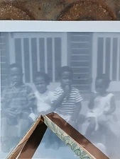 African American School Photos *Colored Kids * SITTING ON STEPS 