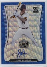 2020 Leaf Metal Draft Blue Wave 18/20 Gage Workman #BA-GW1 Auto 00ah