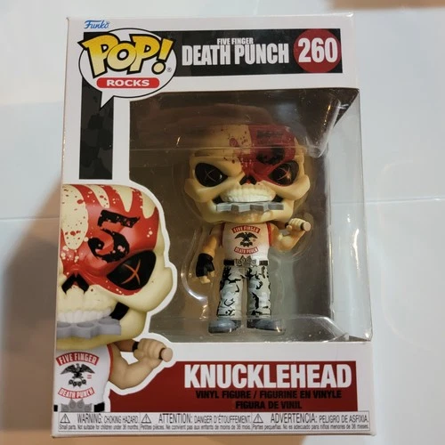 Five Finger Death Punch Knucklehead Pop! Vinyl Figure #260 Funko