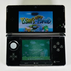 Nintendo 3DS Console Cosmo Black *Heavy Wear* w/ Accessories - USA Seller
