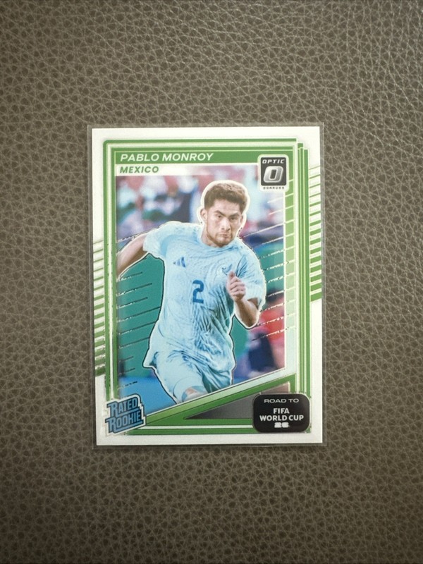 2025-26 Donruss Road to FIFA World Cup Rated Rookie #213 Pablo Monroy Mexico