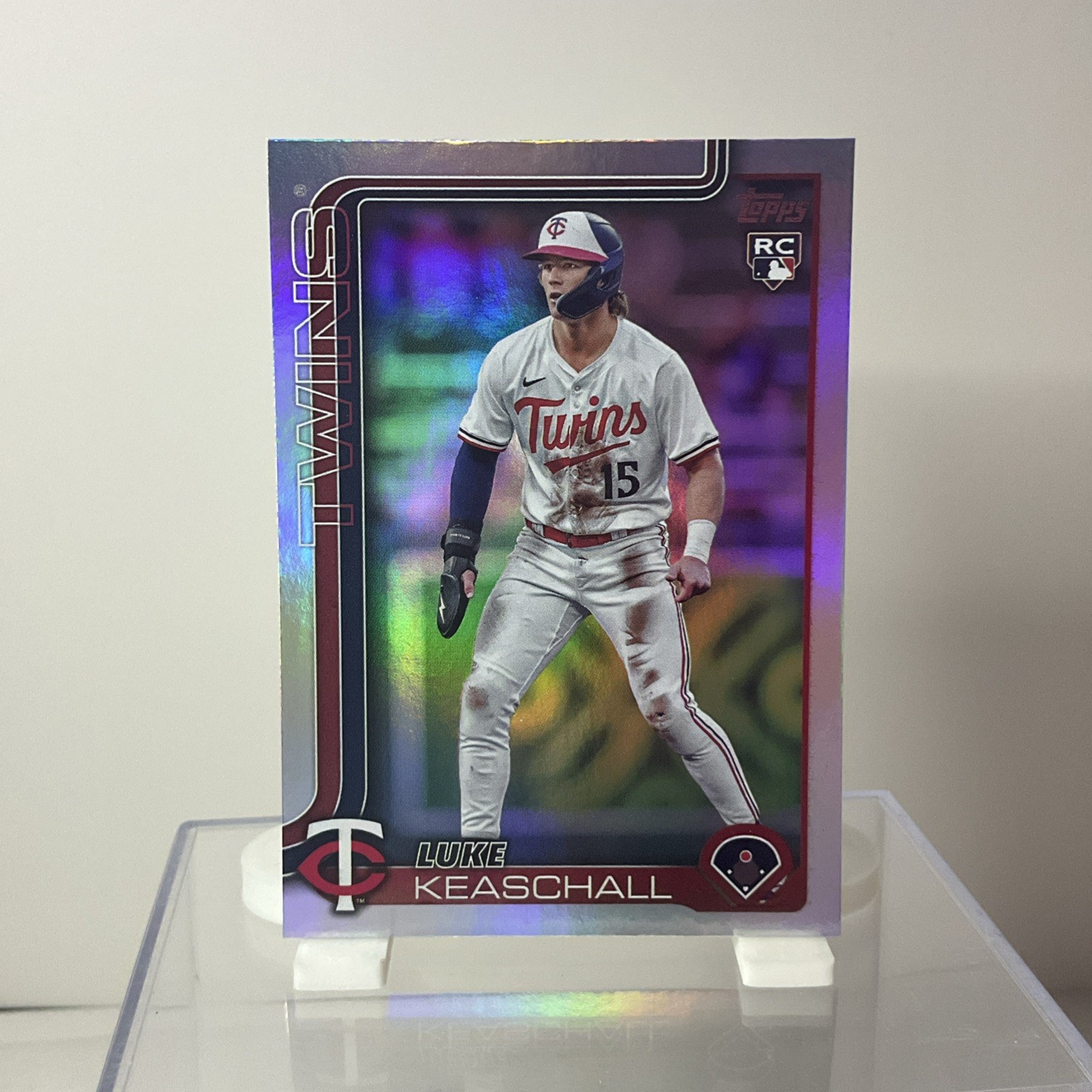 2025 Topps Update Luke Keaschall Rookie Rainbow Foil #US16