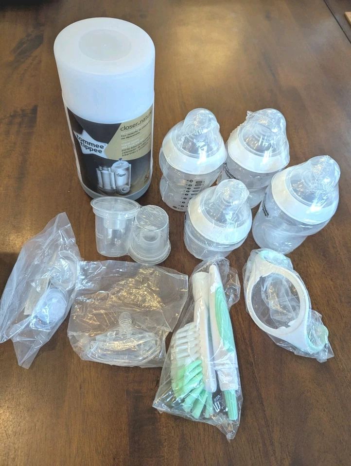 Tommee Tippee Closer to Nature Recién Nacido Bebé Esencial Alimentación Set Regalo Calentador  Foto 4 de 4