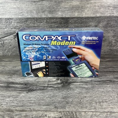 PRETEC Pocket PC Windows CE Mobile Peripheral Compact MODEM Expansion Sealed NIB
