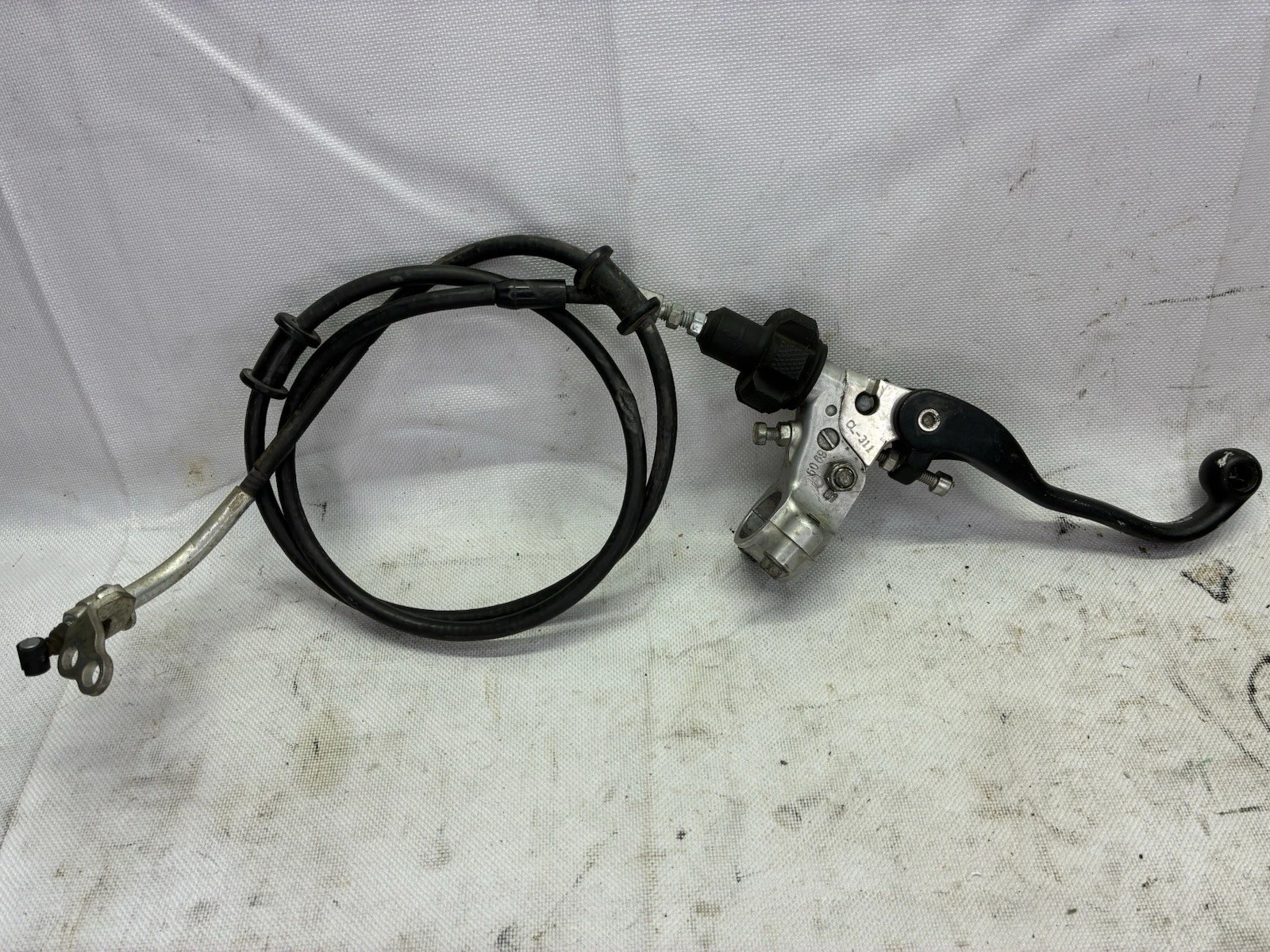 09-25 YAMAHA 2017 YZ250F BLACK ARC LEFT HANDLEBAR CLIPON CLUTCH LEVER Perch