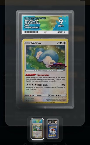 Pokémon TCG Snorlax Vivid Voltage 131/185 Holo Store Promo Ace 9