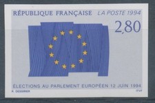 1994 France N°2860a Non dentelé Neuf luxe ** COTE 40€ D1136