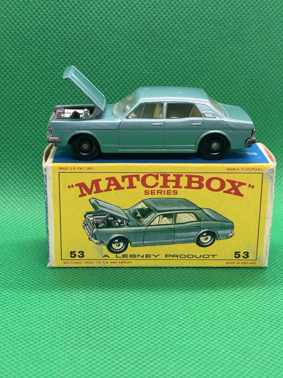 Matchbox 53c, Ford Zodiac Mk4 - Free Price Guide & Review