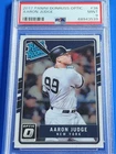 2017 Panini Donruss Optic #38 (PSA 9) Aaron Judge RC (Yankees Rookie Card)