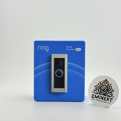 Ring Pro Video Doorbell Satin Nickel for sale online
