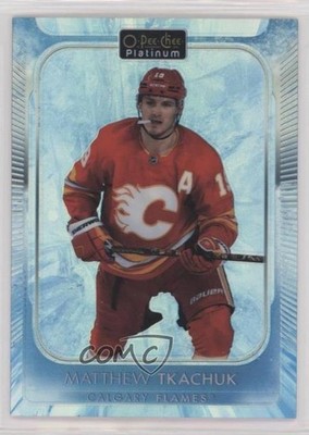 2021-22 O-Pee-Chee Platinum Arctic Freeze 31/99 Matthew Tkachuk #198 n1u