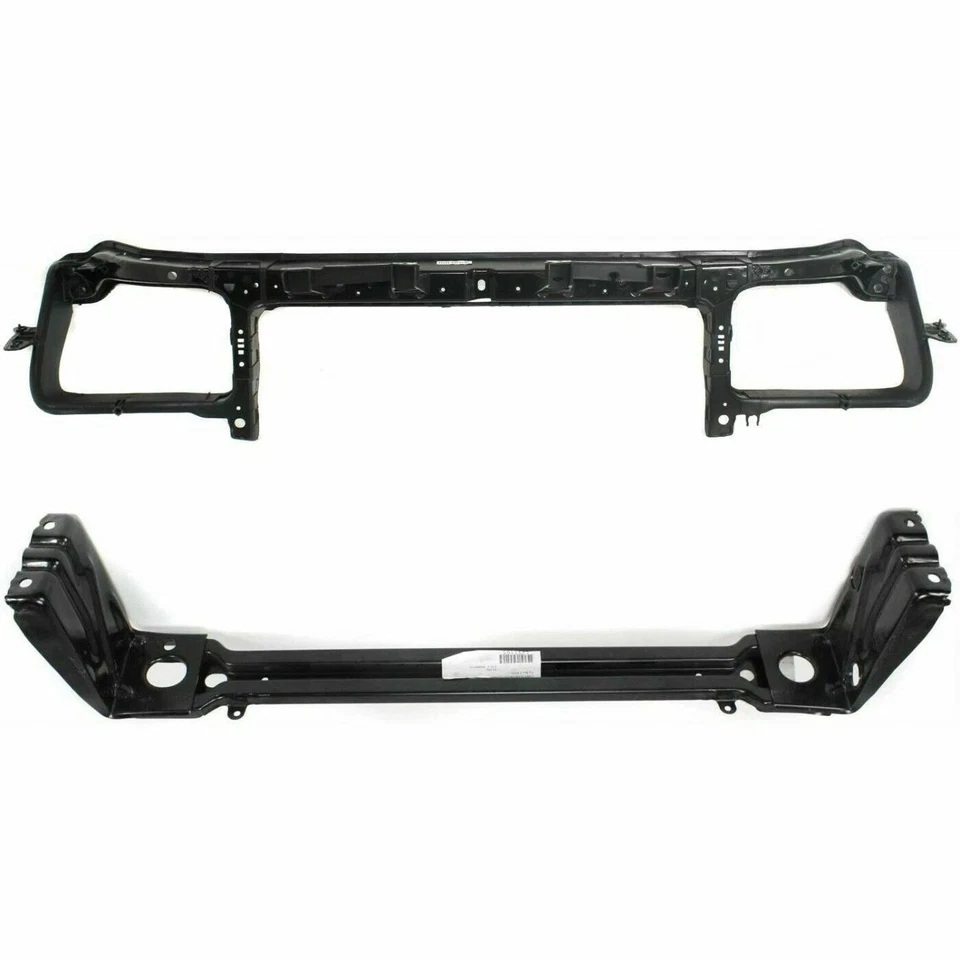 Fits 2005-2010 Chrysler 300 New Upper Lower Radiator Support Primed Black 2PC Foto 2 de 4