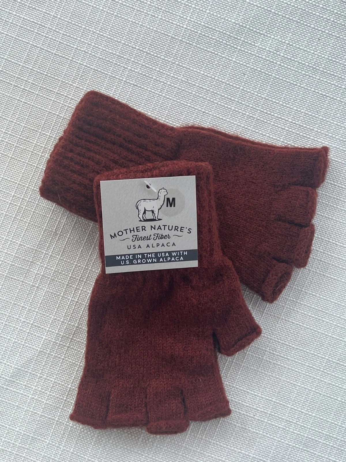 Alpaca Fingerless Gloves