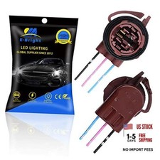 3156 3157 Bulb Socket Pre-Wired Harness Sockets Adapter for Turn Signal Bulb