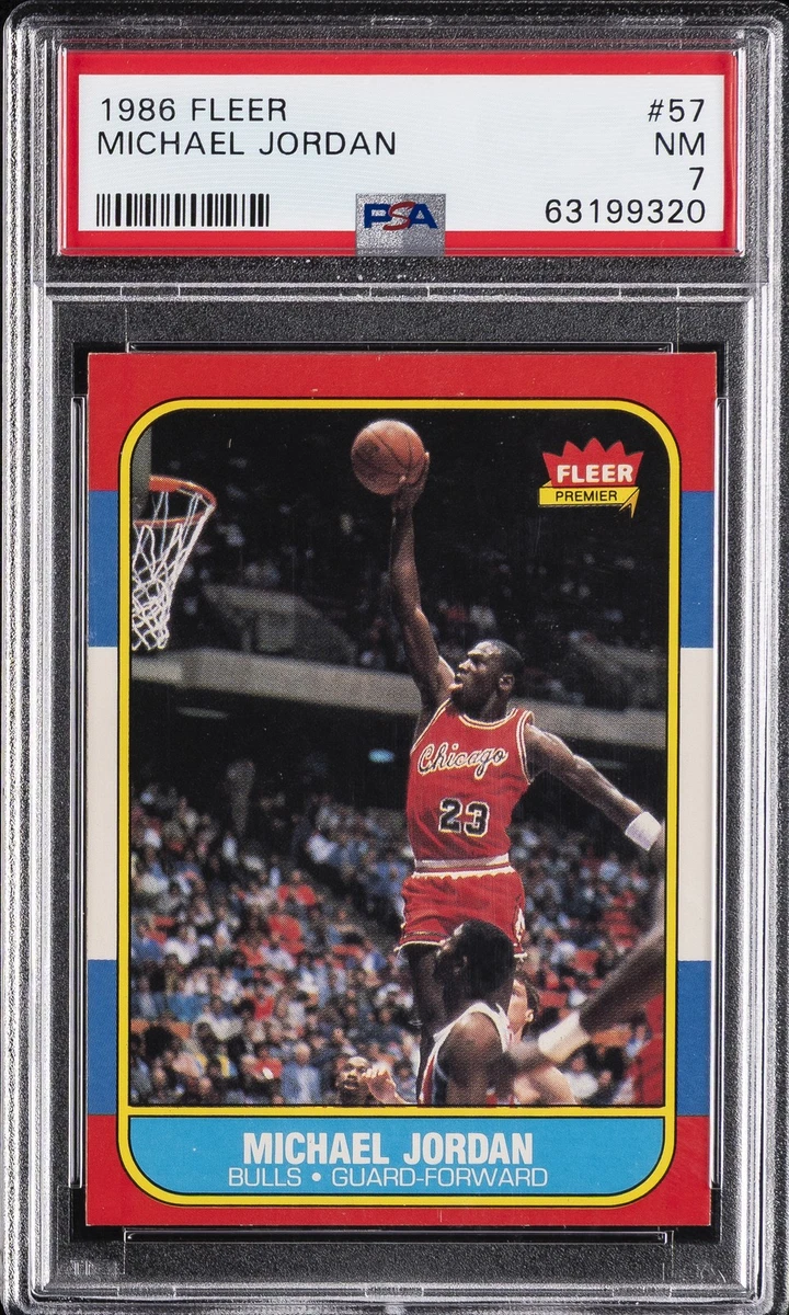 Michael Jordan 7 Graded Basketball Rookie Sports Trading Cards