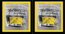 2 StarTech 6ft DVI-D 25 pin to DVI-D 25 pin Dual Link Cables M/M DP2DVI2MM6 NEW
