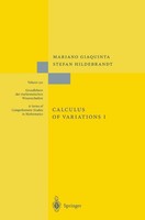 Calculus Of Variations I Mariano Giaquinta