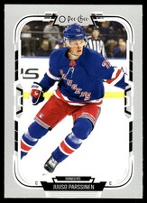 2025-26 O-Pee-Chee #484 Juuso Parssinen New York Rangers Hockey Card