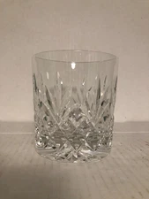 EDINBURGH CRYSTAL OLD FASHIONED WHISKEY GLASS BALMORAL