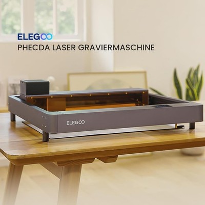 ELEGOO PHECDA 10W Air-Assist Lasergravierer, Gravurgerät
