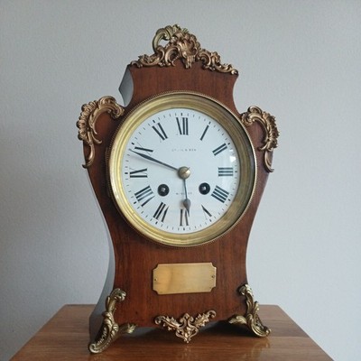 R&Co Antike Palisander Boulle Uhr mit Vincenti Uhrwerk. Dyson Windsor Zifferblatt 