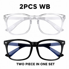 Blue Light Blocking Glasses Computer Gaming Anti Glare Eyewear Men Women BW