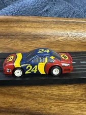 Vintage AFX Tomy Turbo #24 Pennzoil Super G-Plus Chassis — White Wheels! Fast!